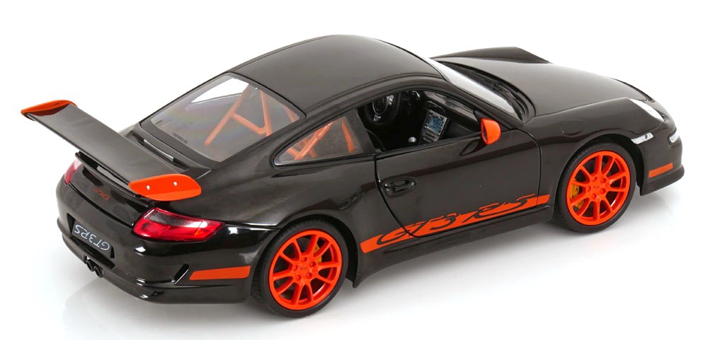 Porsche 911 (997) GT3 RS black 1:18 Welly
