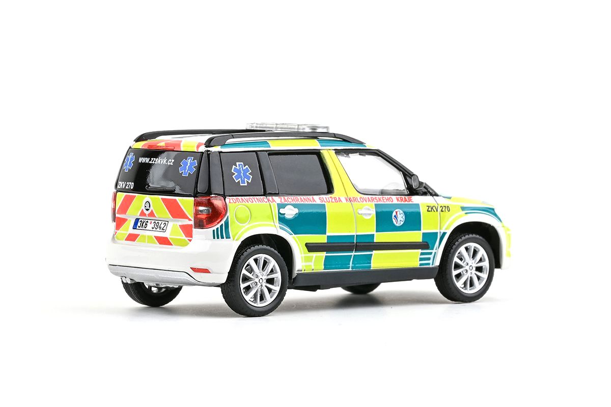 Škoda Yeti FL 2013 ZZS Karlovarského Kraje 270 1:43 Abrex