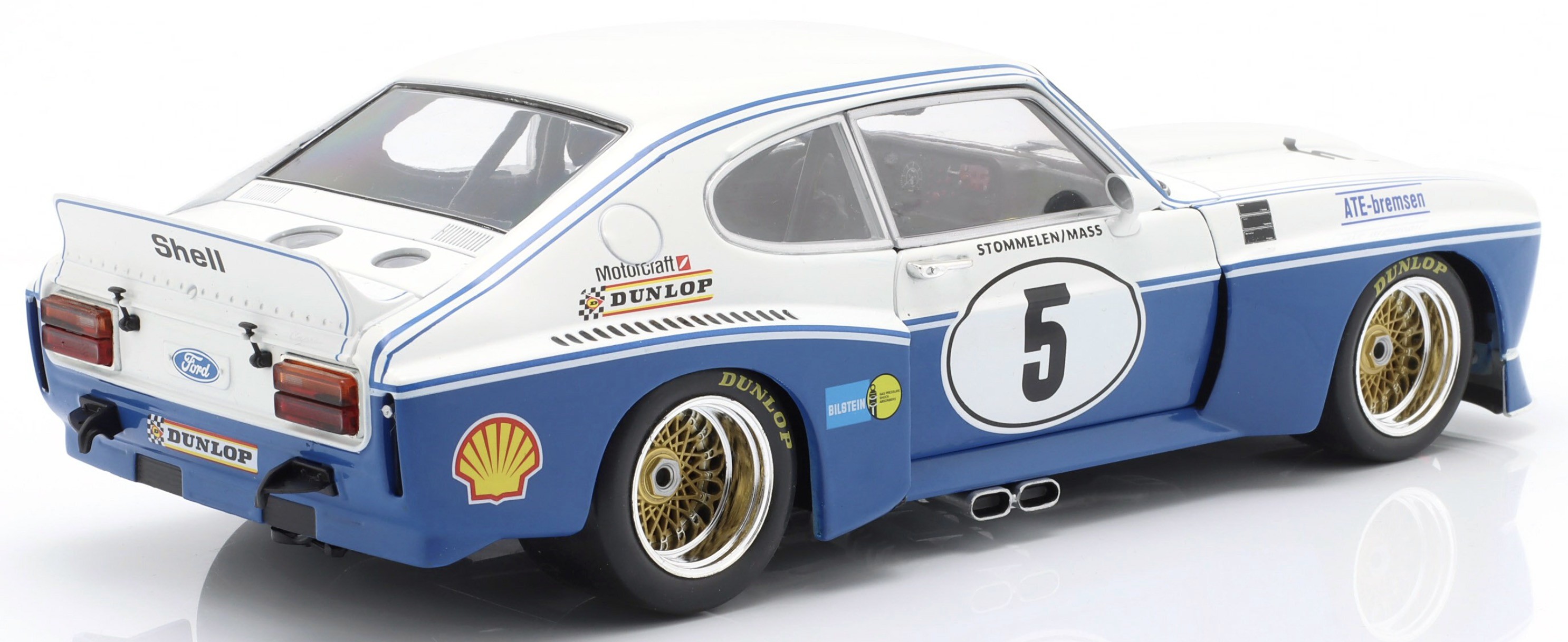 Ford Capri RS 3100 #5 Stommelen/Mass 5th ETCC Zandvoort 1974 1:18 Werk83