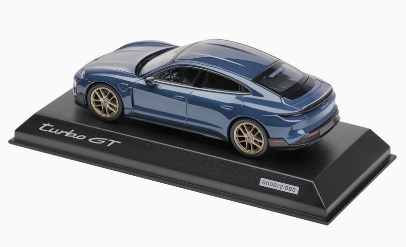 Porsche Taycan Turbo GT J1.2 pale blue metallic 1:43 Porsche Dealer Edition