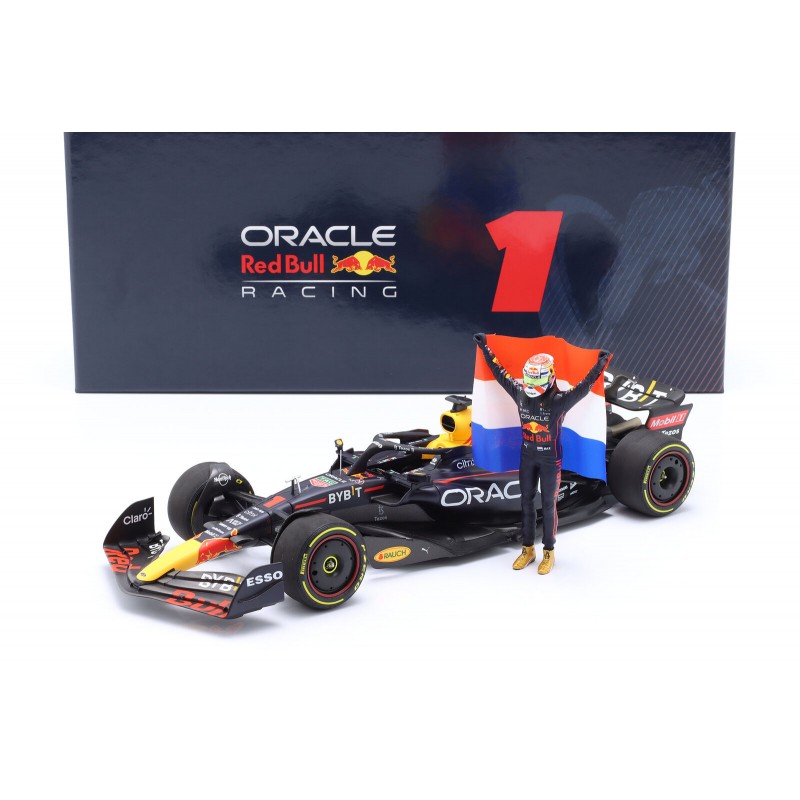 Red Bull RB18 #1 M. Verstappen Winner Dutch GP World Champion 2022 1:18 Minichamps