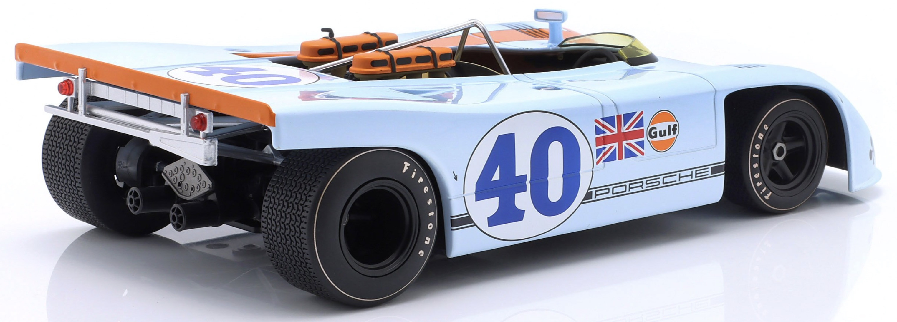 Porsche 908/03 Gulf #40 Kinnunen/Rodriguez 2nd Targa Florio 1970 1:18 Werk83