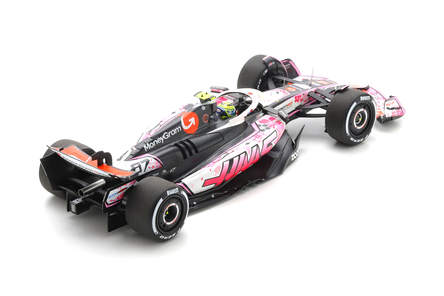 Haas VF-25 MoneyGram Haas F1 #87 O.Bearman Japanese GP 2025 1:18 Spark