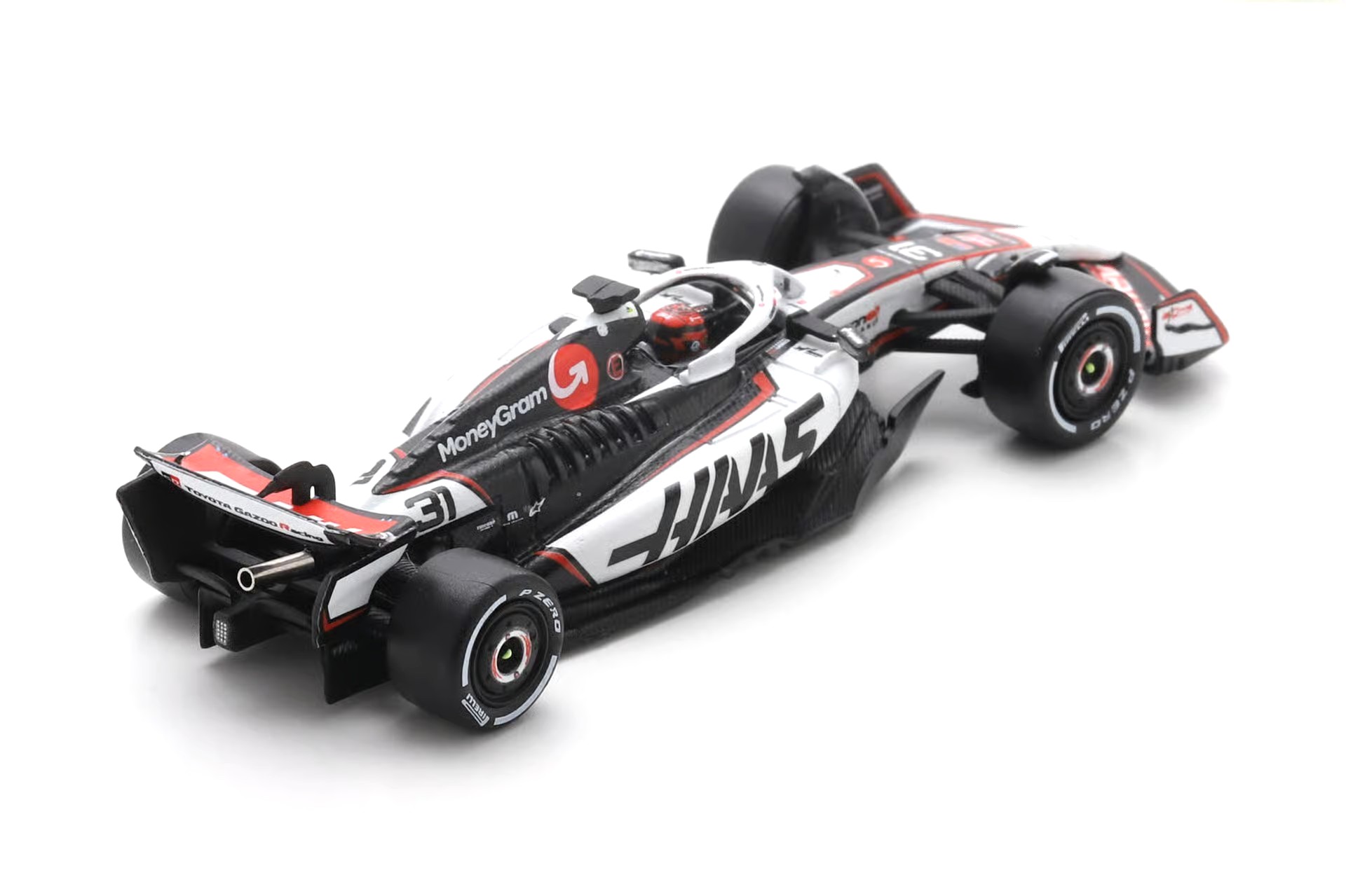 Haas VF-25 MoneyBram Haas F1 #31 E.Ocon 5th Chinese GP 2025 1:64 Spark