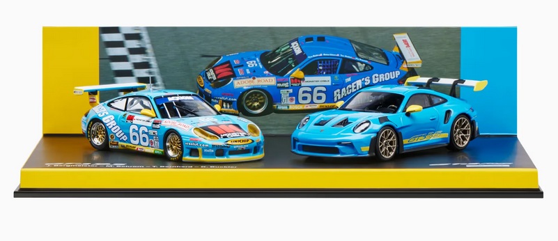 Set Porsche 911 GT3 RS 992 & Porsche 911 GT3 RS 996 1:43 Porsche Dealer Edition