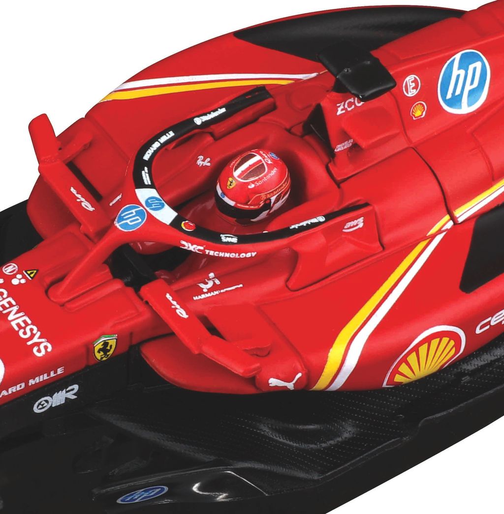 Ferrari SF-24 #16 Ch.Leclerc with Helmet 1:43 Bburago