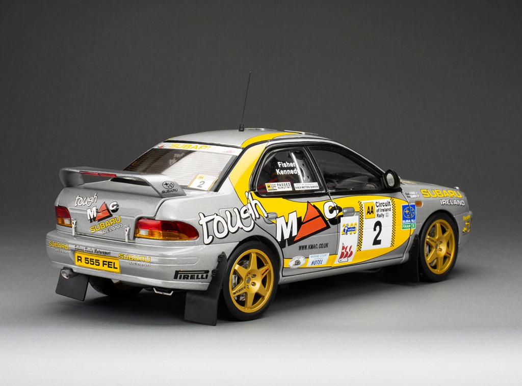 Subaru Impreza 555 #2 B.Fisher/R.Kennedy Winner AA Circuit of Ireland 1999 1:18 Sun Star