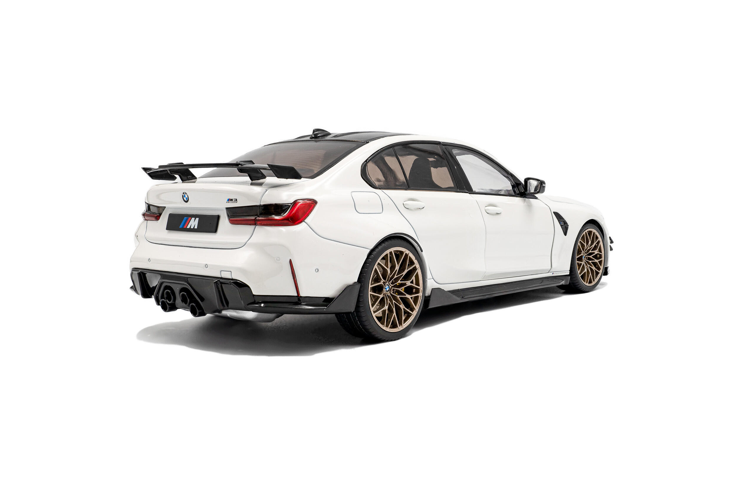 BMW M3 G80 Performance Parts Signal 2024 alpine white 1:18 Solido
