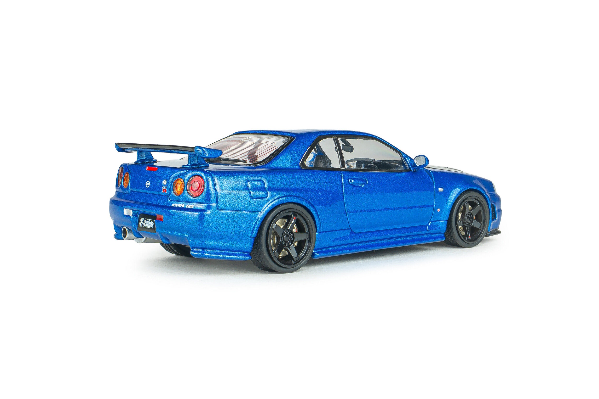 Nissan Skyline GT-R R34 Z-Tune 1998 blue 1:43 Solido