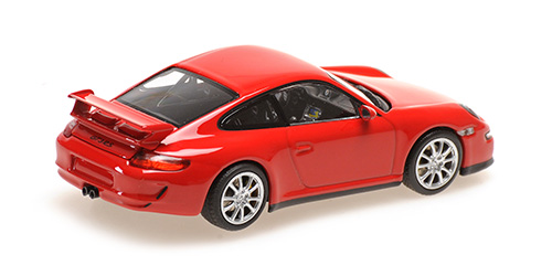 Porsche 911 GT3 2006 red 1:43 Minichamps