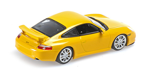Porsche 911 GT3 2003 yellow 1:43 Minichamps