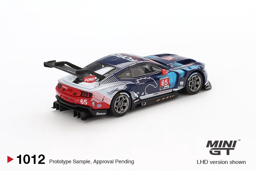 Ford Mustang GT3 #65 Ford Multimatic Motorsport 24 hrs Daytona 2024 1:64 Mini GT