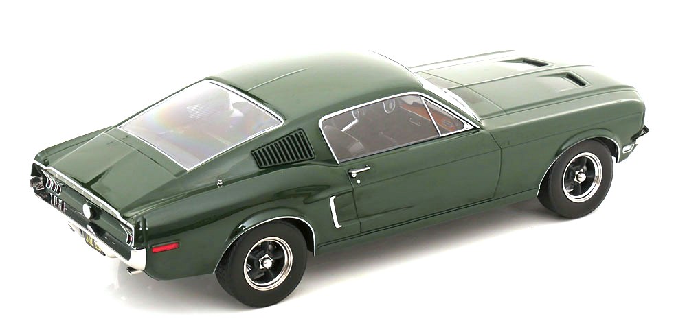 Ford Mustang GT Fastback *Bullitt look-a-like* 1968 darkgreen 1:18 KK Scale