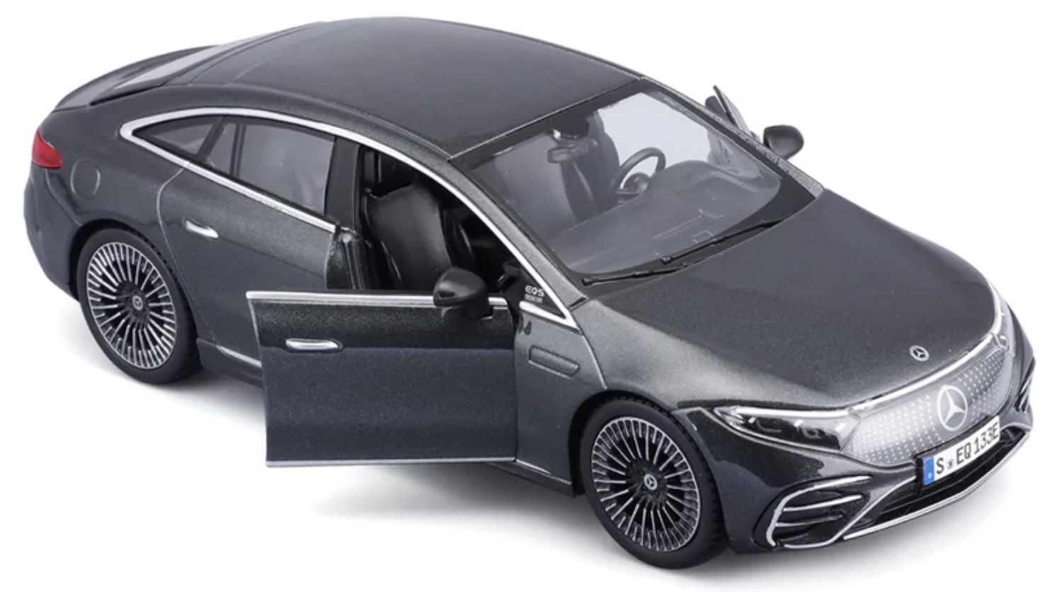 Mercedes Benz EQ EQS Sedan 2022 grey 1:24 Maisto