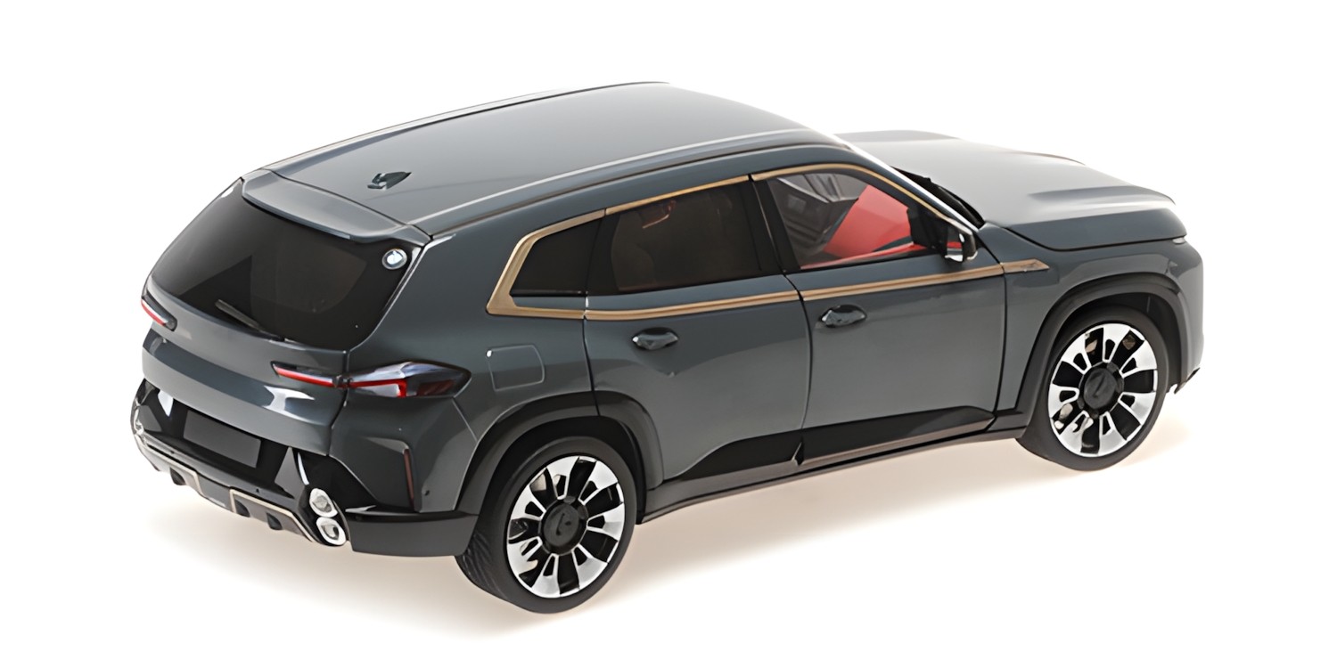 BMW XM 2023 green metallic 1:18 Minichamps 