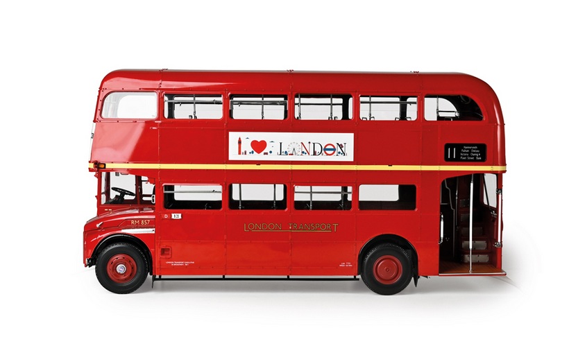London Routemaster Bus 1961 1:12 Ixo Models