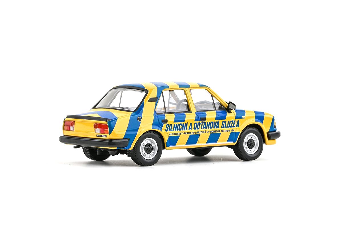 Škoda 120L 1984 Silniční a Odtahová Služba 1:43 Abrex