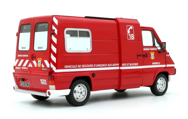 Renault Master T30 VSAB Pompiers 1980 1:18 OttOmobile