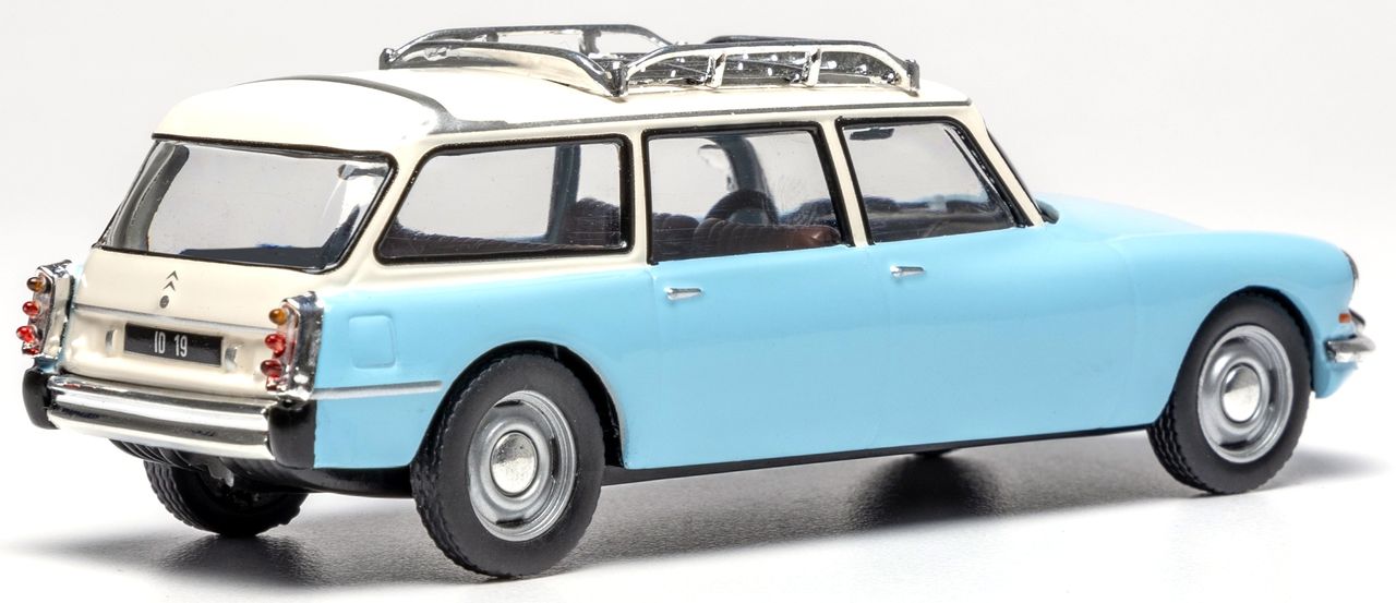 Citroen ID 19 Break 1960 light blue/white 1:43 Ixo Models