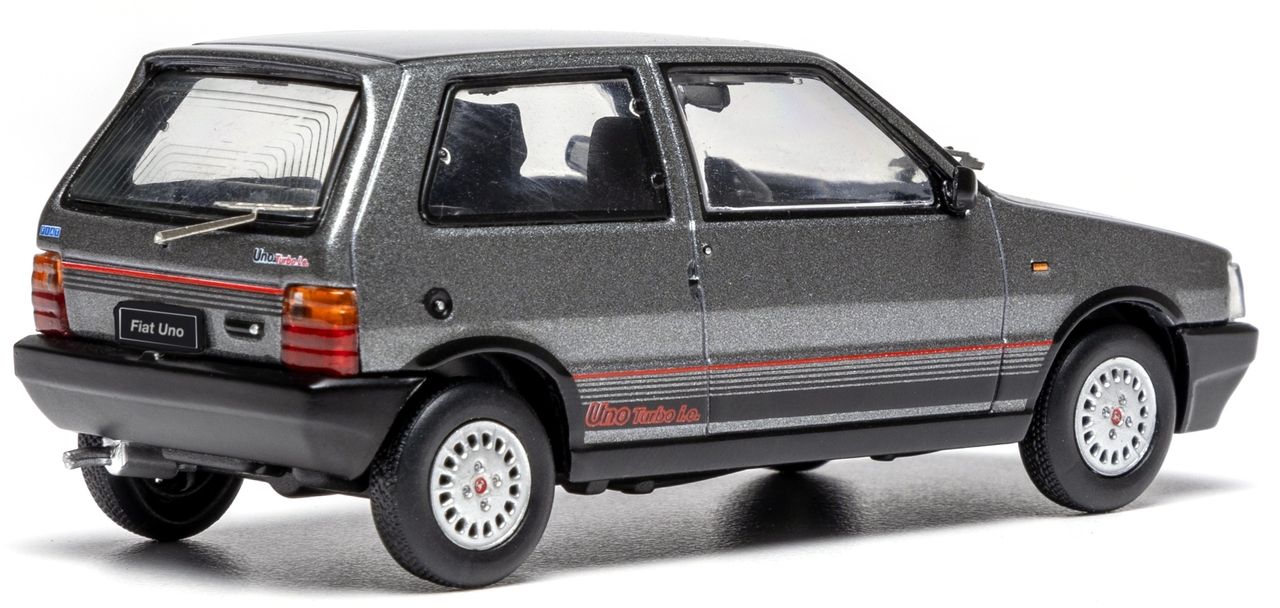 Fiat UNO Turbo i.e. 1984 grey 1:43 Ixo Models