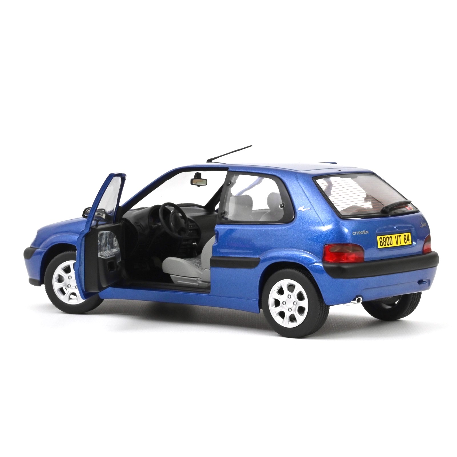 Citroën Saxo VTS 1996 Poseidon blue 1:18 Norev