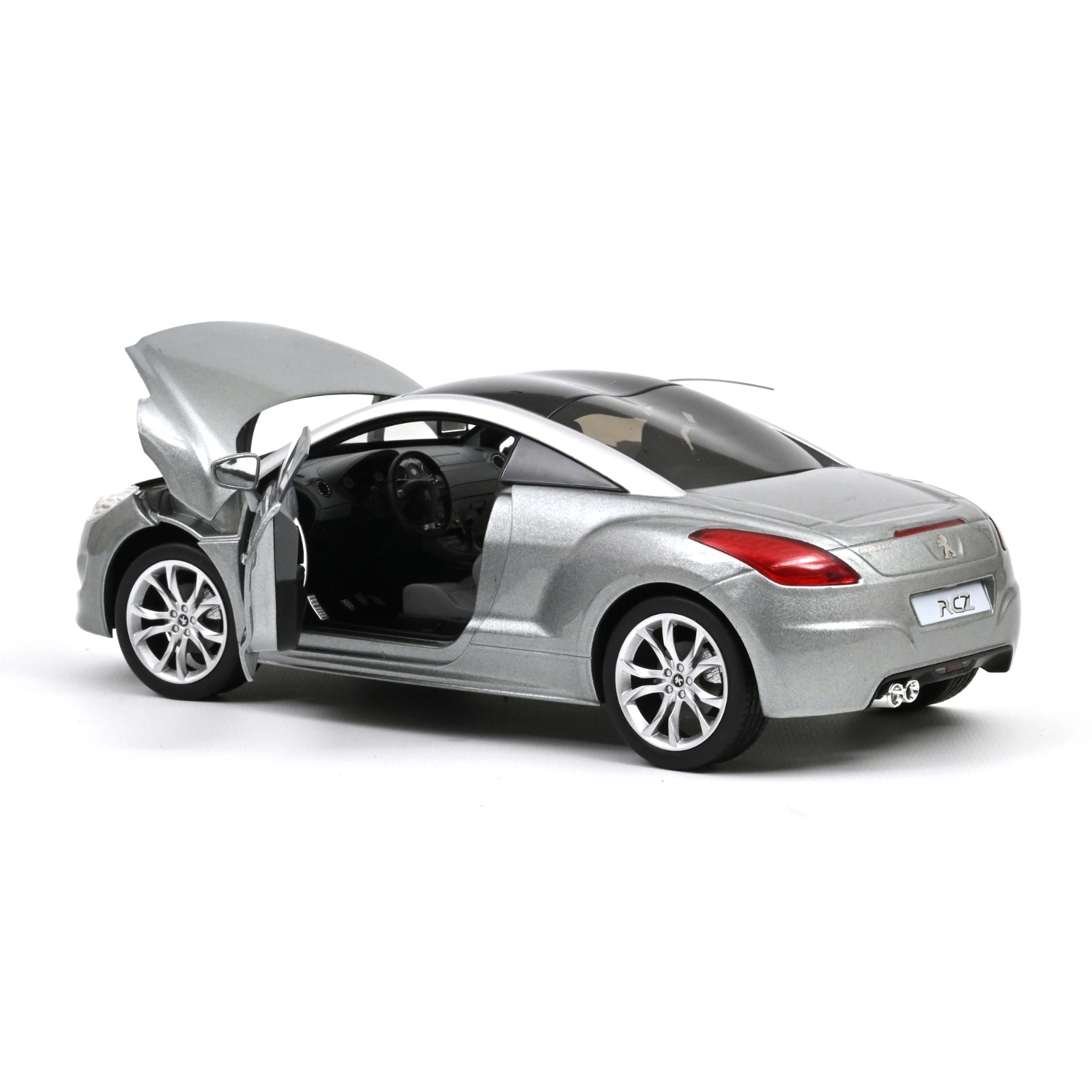 Peugeot RCZ 2010 mercury grey 1:18 Norev
