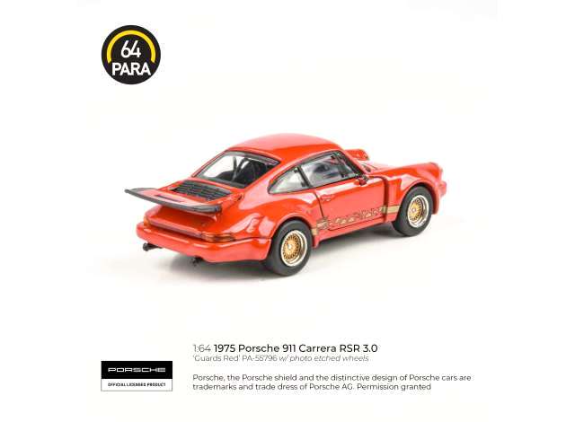 Porsche 911 Carerra RSR 3.0 Guards red 1:64 Para64