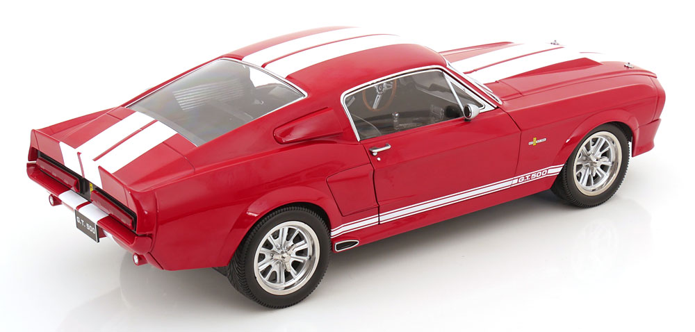 Ford Mustang Shelby GT500 Eleanor 1967 red/white 1:12 KK Scale