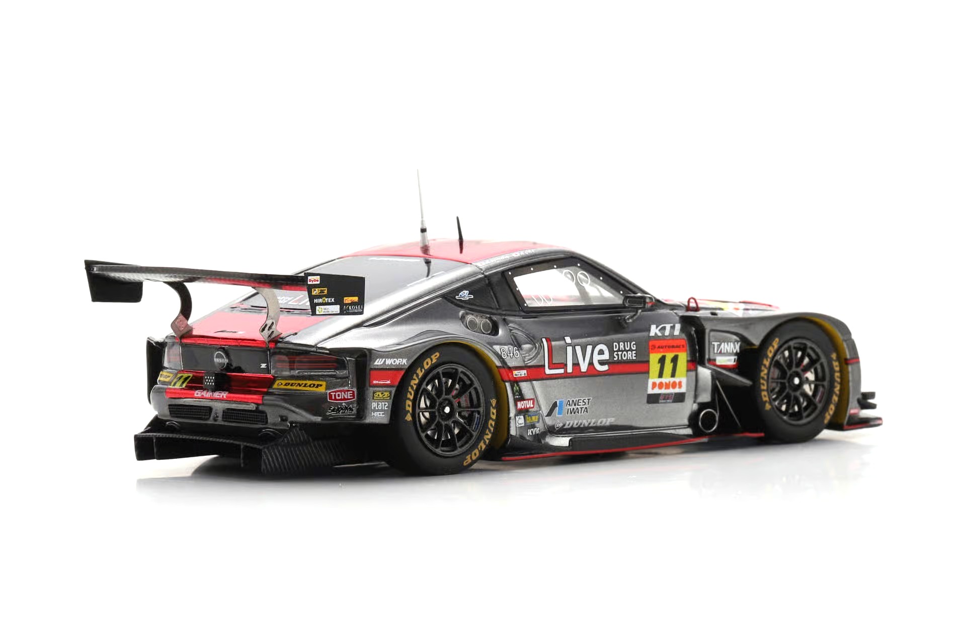 Nissan Z #11 Tomita/Oki Tanax Gainer GT300 Super GT 2025 1:43 Spark