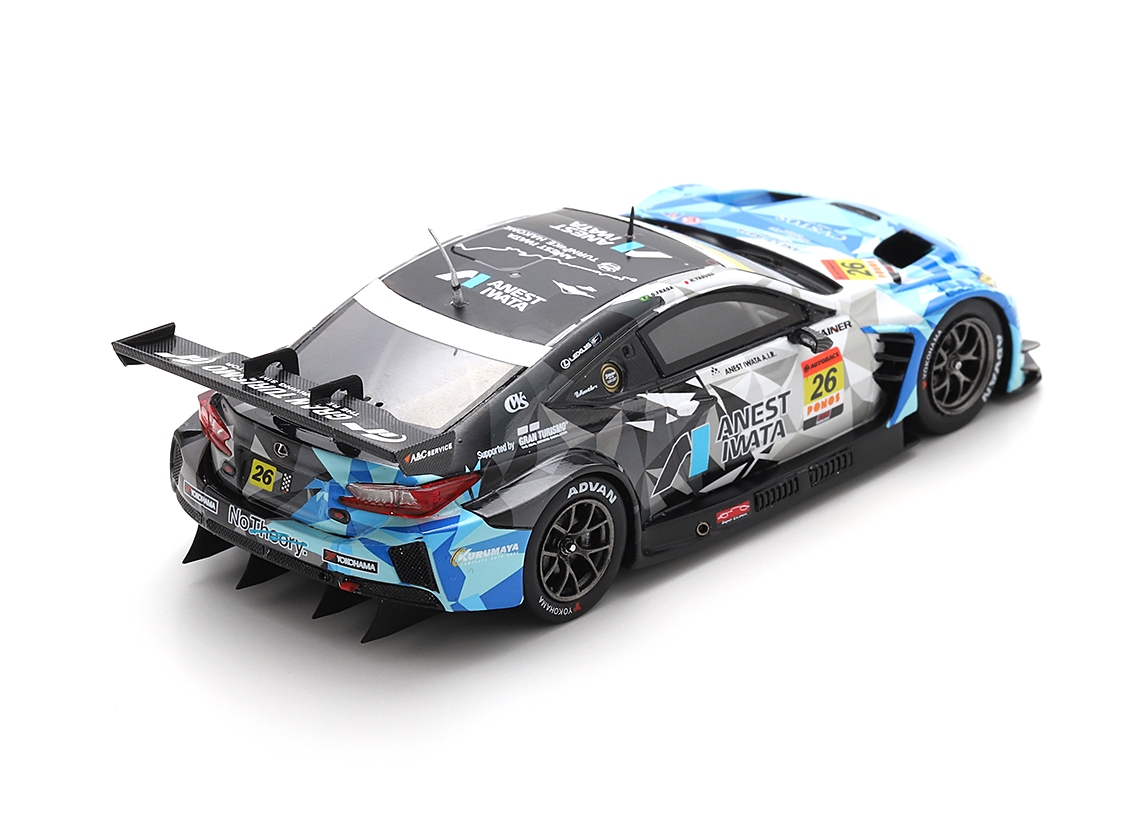 Lexus RC F GT3 #26 Omura Fraga/Yasuda Anest Iwata Racing GT300 Super GT 2025 1:43 Spark