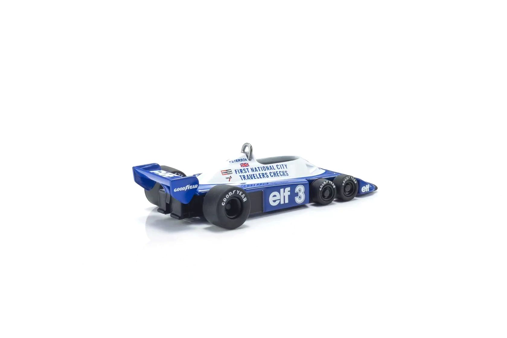 Tyrrell F1 P34/2 ELF 6 Wheeler #3 Ronnie Peterson 1977 1:64 Kyosho