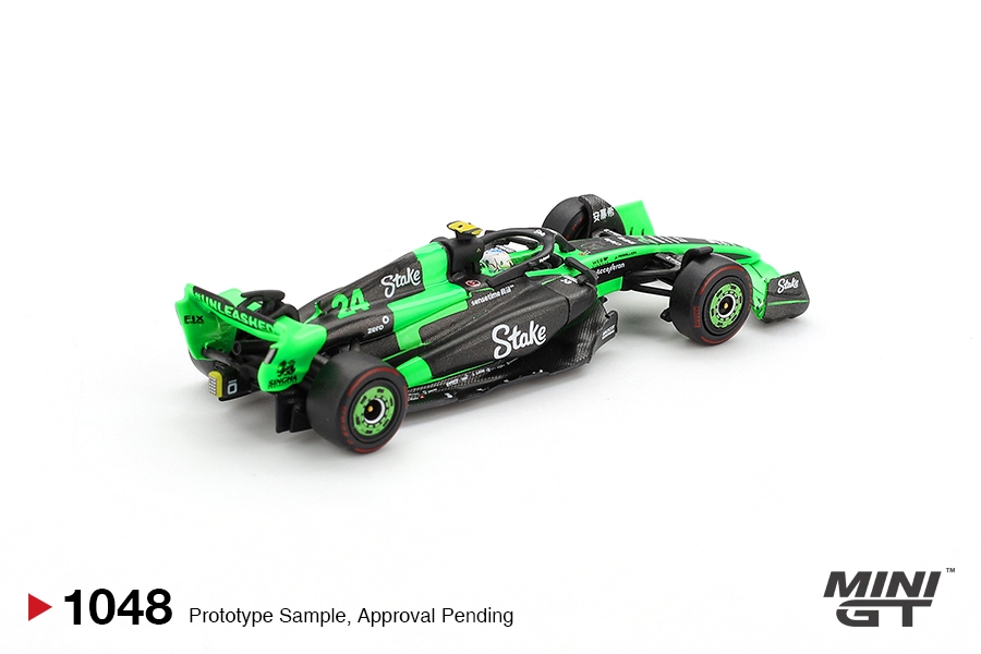 Kick Sauber C44 #24 Guanyu Zhou F1 Chinese GP 2024 1:64 Mini GT