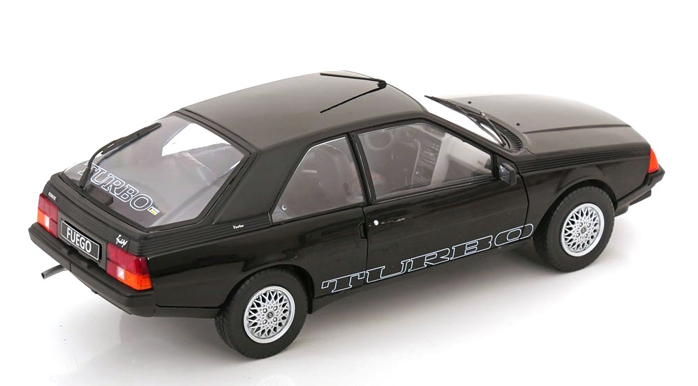 Renault Fuego Turbo 1980 black 1:18 Solido