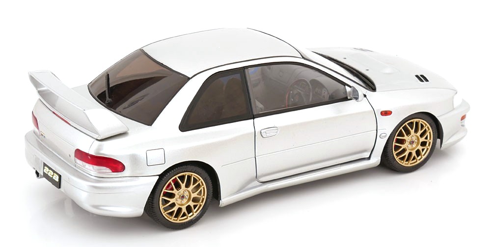 Subaru Impreza 22B 1998 silver 1:18 Solido