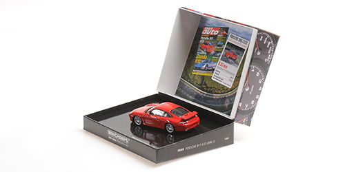 Porsche 911 GT3 Sport Auto 1999 red 1:43 Minichamps