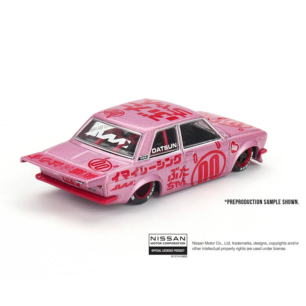 Datsun 510 Pro Street Buta V1 1969 1:64 Mini GT