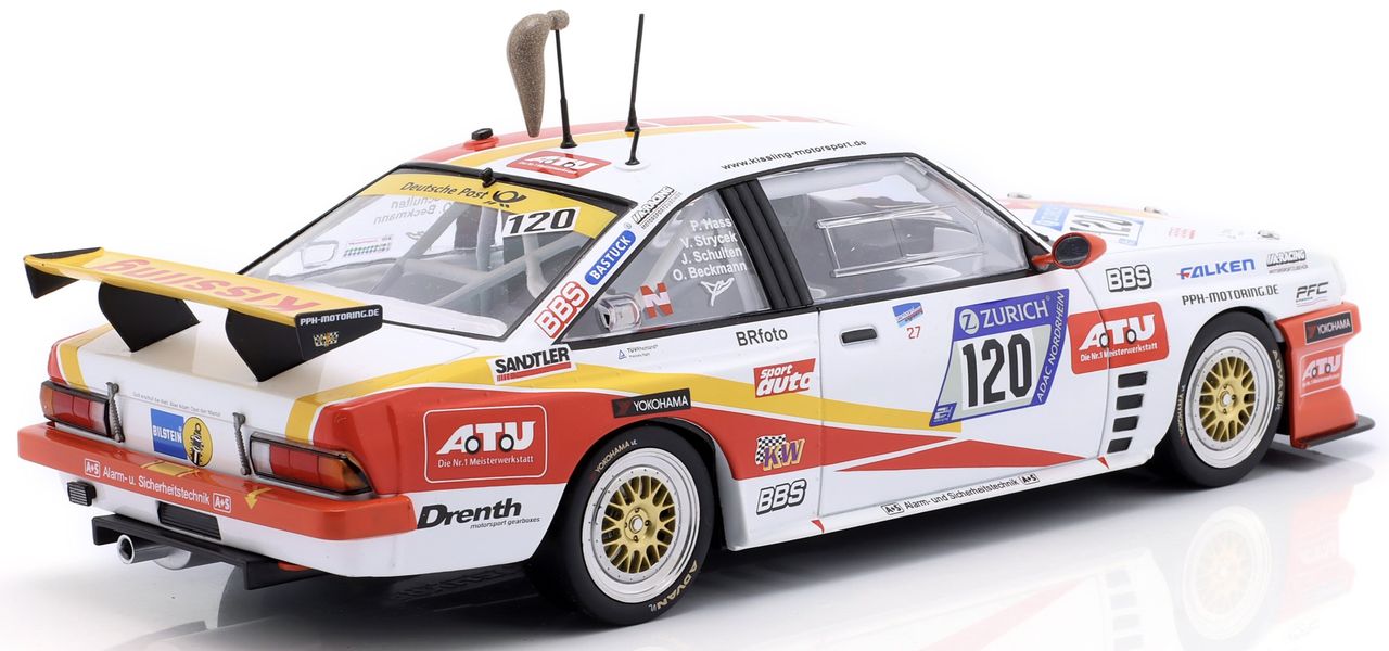 Opel Manta GT Team Kissling Motorsports #120 Beckmann/Hass/Schulten/Strycek 24H Nürburgring 2018 1:18 Werk83