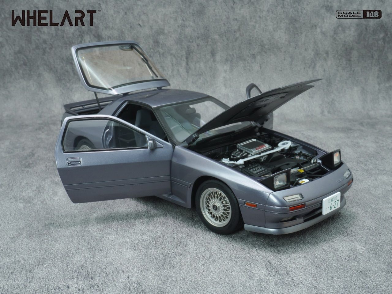 Mazda Savanna RX-7 Infini FC3S grey 1:18 Whelart