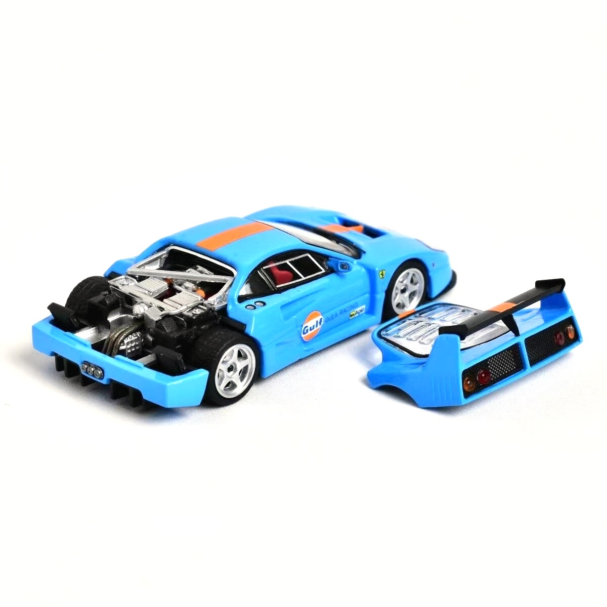Ferrari F40 *Gulf* blue/orange 1:64 Street Weapon