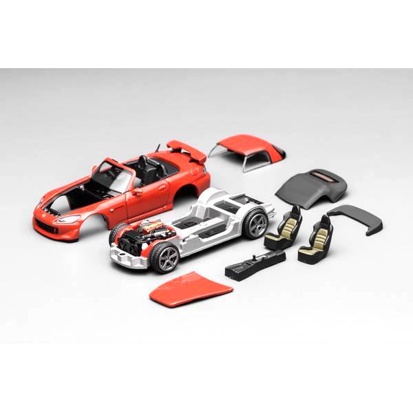 Honda S2000 Type S Hard-Top 2007 red 1:64 Motorhelix