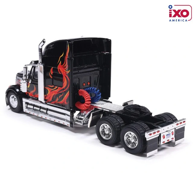 International Lonestar 2010 black with flames 1:64 Ixo America