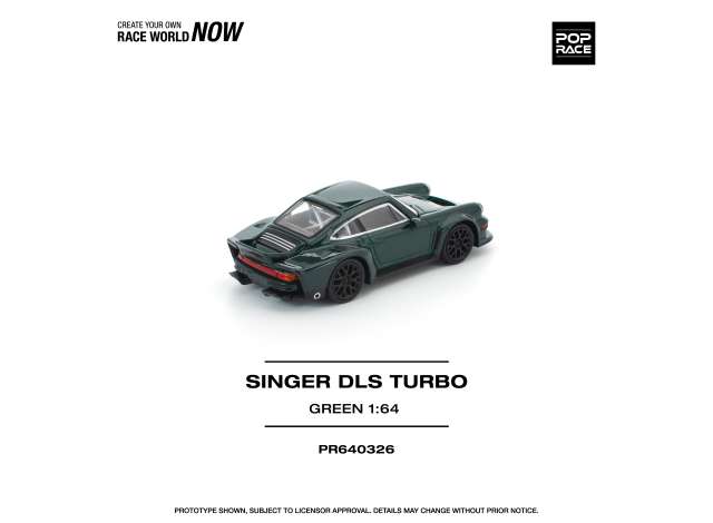 Singer DLS Turbo green 1:64 Pop Race