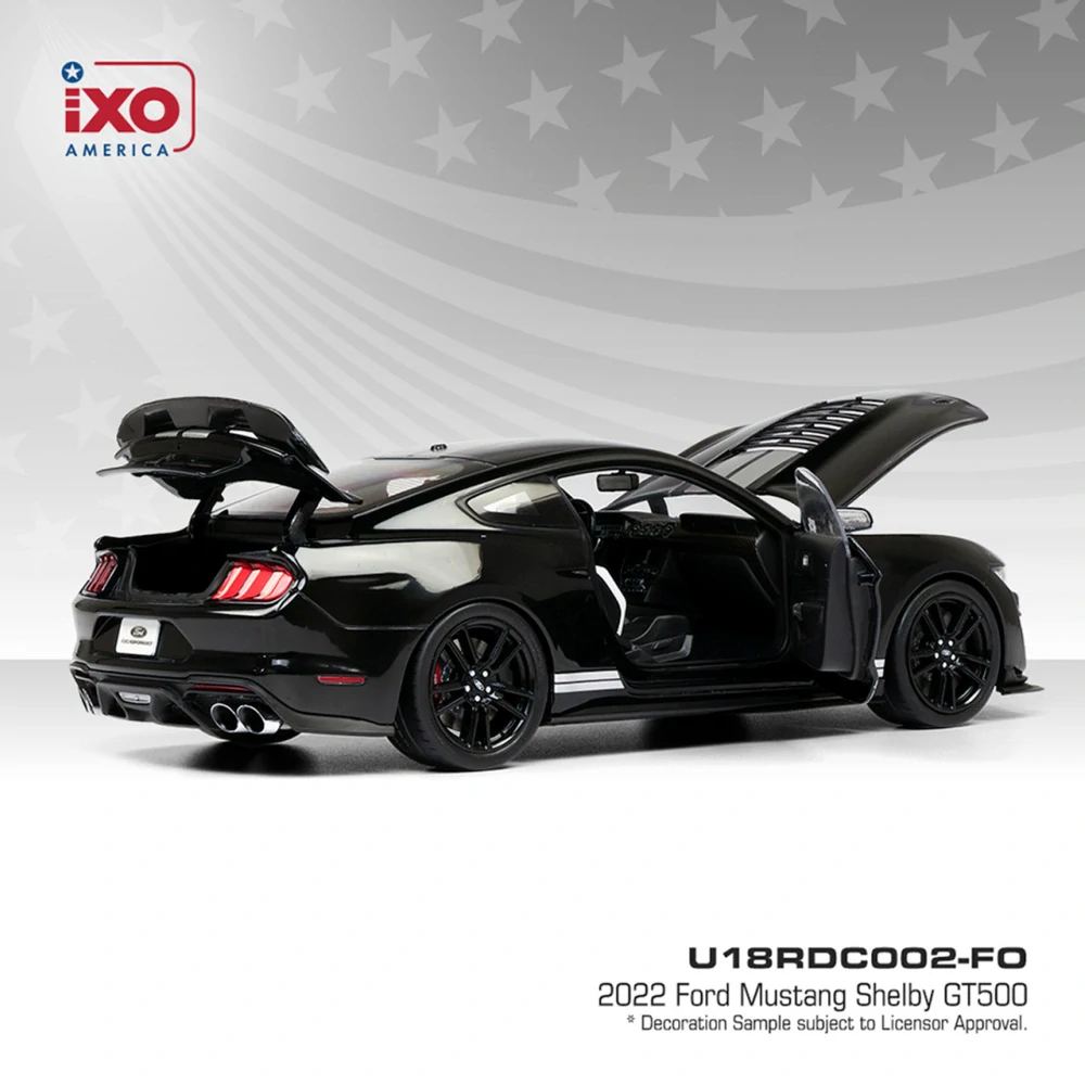 Ford Mustang Shelby GT500 2022 shadow black 1:18 Ixo America
