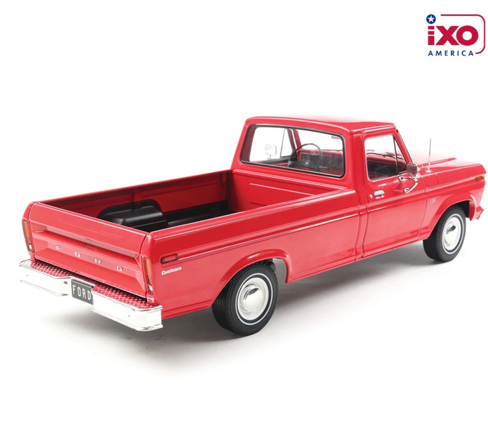 Ford  F-100 1974 candy apple red 1:18 Ixo America 