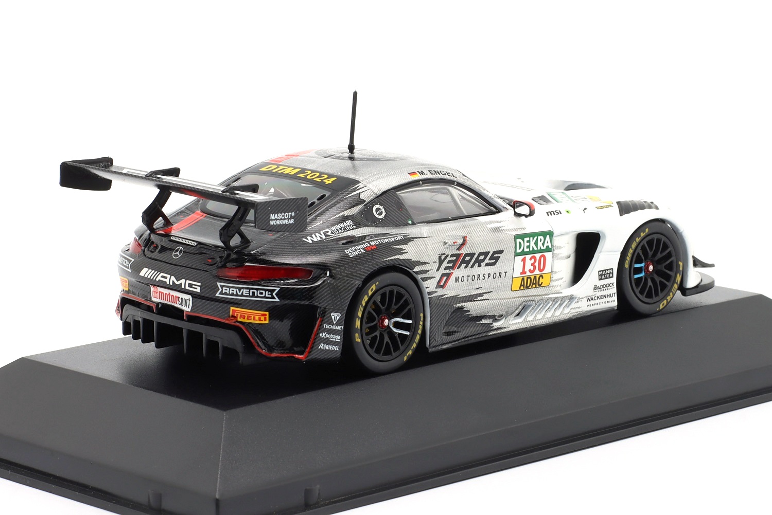 Mercedes-Benz AMG GT3 EVO Team Winward #130 M.Engel DTM 2024 1:43 Ixo Models