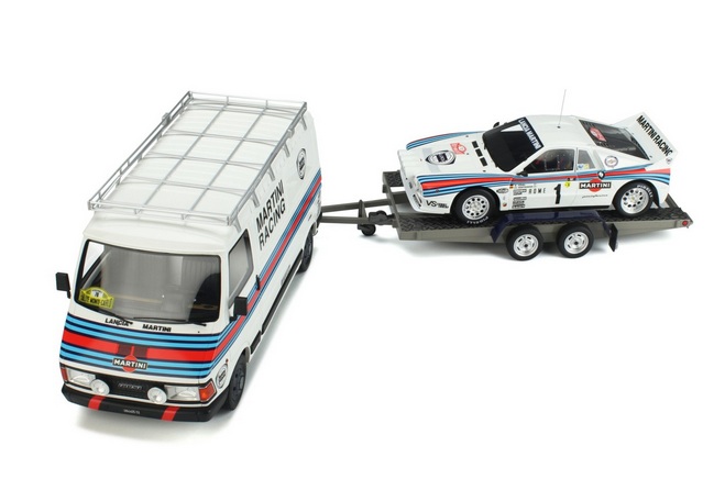 Rally Pack - Fiat 242 + Lancia 037 Gr.B #1 W.Rohrl Rallye Monte Carlo 1983 1:18 OttOmobile