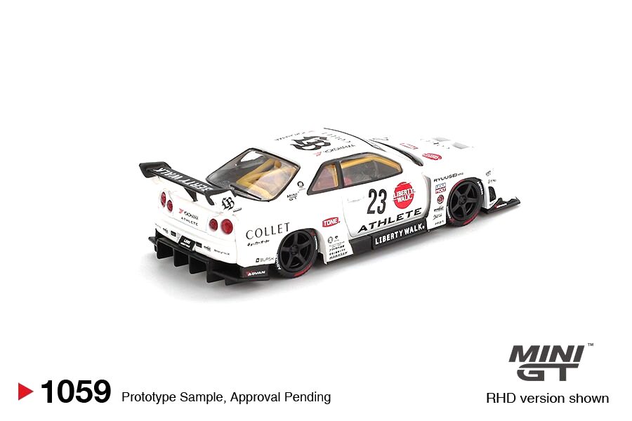 Nissan LB-ER34 Super Silhouette Athlete/Colett 2024 1:64 Mini GT