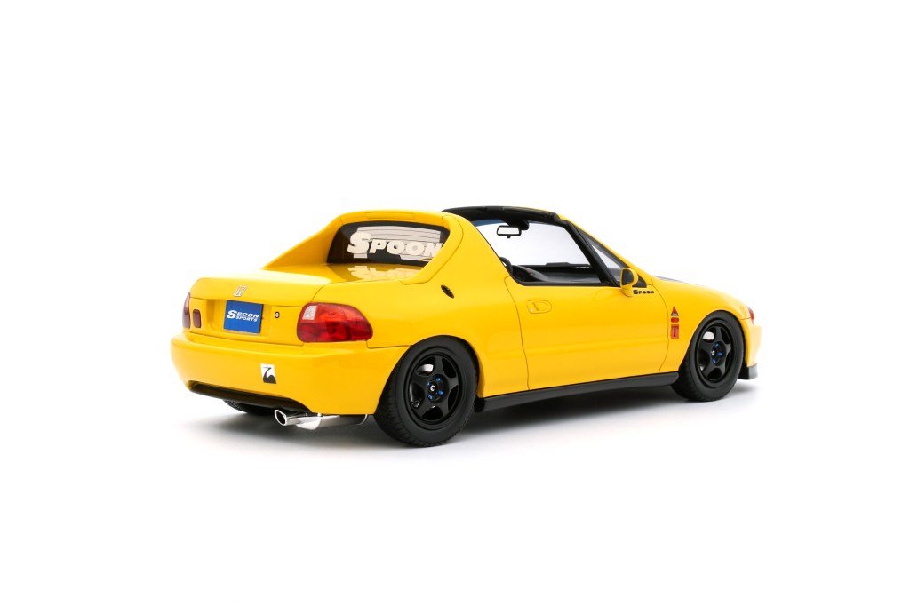 Honda Civic Del Sol 1996 Phoenix Yellow 1:18 OttOmobile