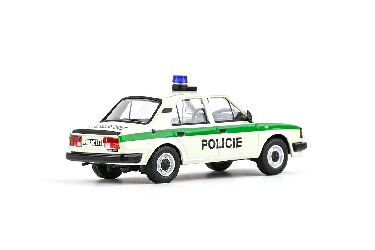 Škoda 120L 1984 Policie 1:43 Abrex