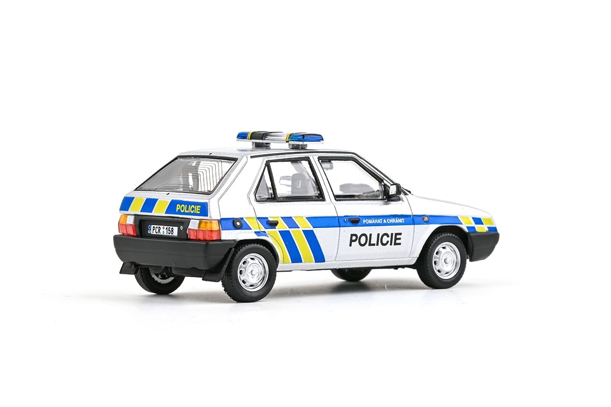 Škoda Favorit 136L 1988 Policie 1:43 Abrex